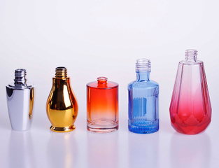  China supply Custom colored Glass Perfume Bottle 