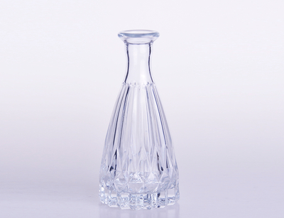 Small Size Luxury Glass Vase for Home Decorate