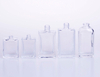 20ml 50ml 60ml Customized Flat Square Shaped Glass Perfume Bottle 