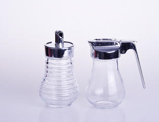 Kitchen Spice Glass Bottle With Handle