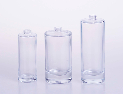 50ml 100ml Customized round Shaped Glass Perfume Bottle 