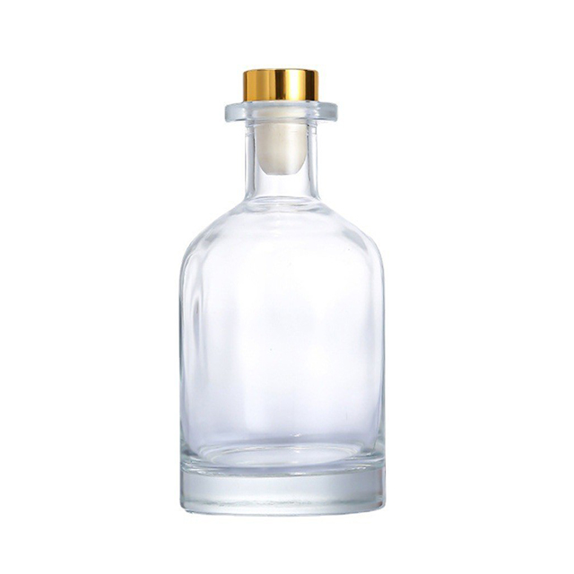 50ml 100ml 150ml 250ml Potbelly Glass Perfume Bottle with Cork