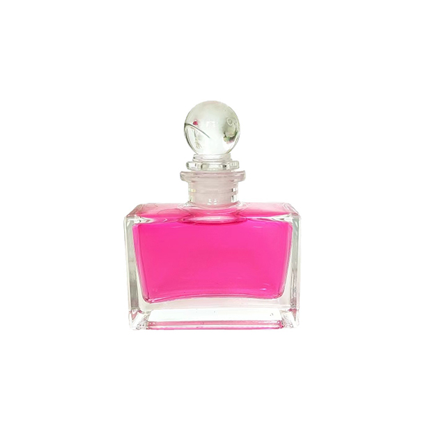 50ml 120ml 330ml 380ml Clear Flat Square Deodorant Glass Aromatherapy Bottle