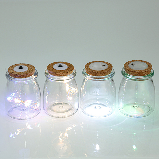 200ml Micro Landscape Eco Bottle Pudding Jar with Cork