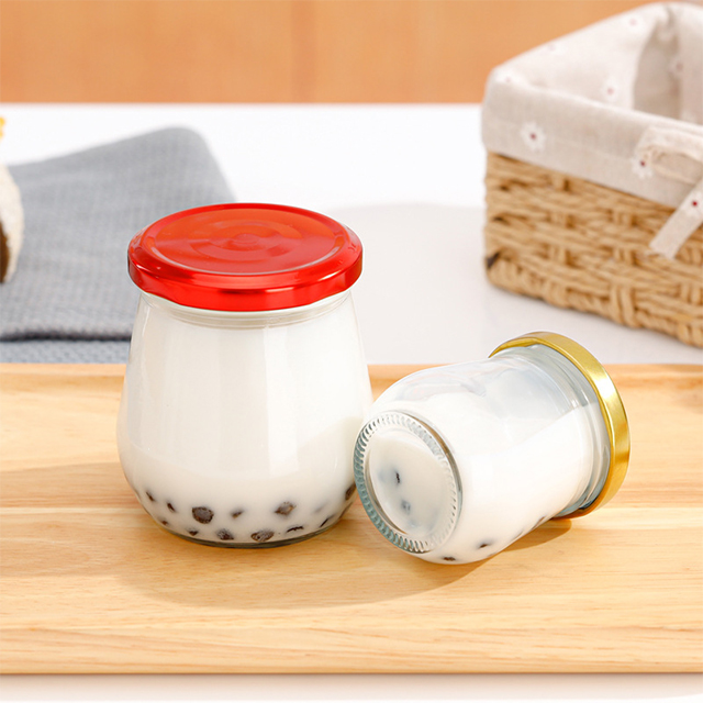 100ml 150ml 200ml 300ml 380ml Airtight Glass Jam Jar with Tinplate Lid