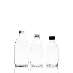 350ml 500ml Cold Brew Coffee Milk Tea Glass Beverage Bottle with Lid