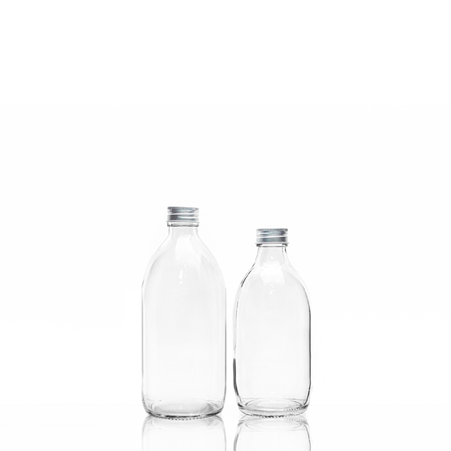 250ml 300ml 500ML Cold Drink Juice Drink Bottle with Aluminum Lid